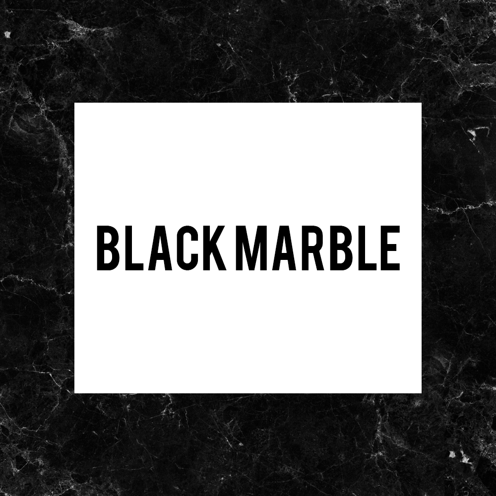 Black marble Digital planner